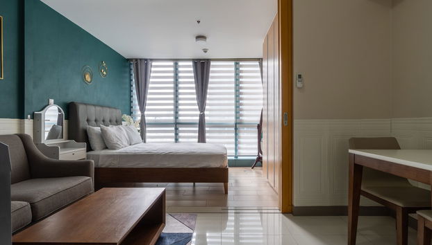 Lovely 1BR Unit in One Uptown - Foto 3, Habitación