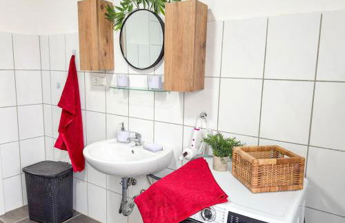 Serviceroom24 - Apartment 1 in Gladbeck WLAN - Smart-TV - 24-7 Check-in und Küche - Foto 17