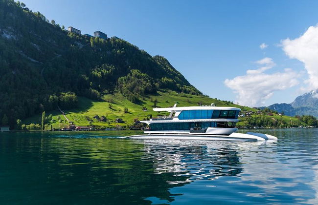 Lake Lucerne Catamaran Cruise - Photo 1