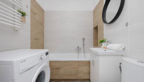 Modern Apartment Near Airport Warsaw Wlochy by Noclegi Renters - Foto 5, towels