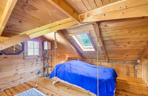 Bellevue Log Cabin with Gas Grill and Creek Access - Foto 19