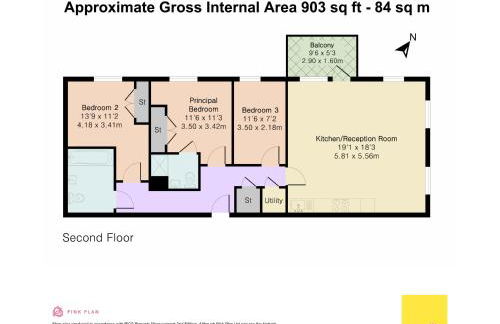 3BD Canalside Flat in De Beauvoir Town - Foto 21