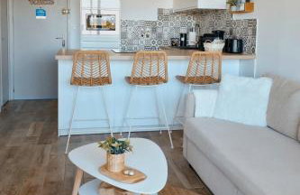 Sable & Pampas - Meublé de Tourisme 5 étoiles - Vue Panoramique & Terrasse - Climatisation - Plage à 200m - Foto 12