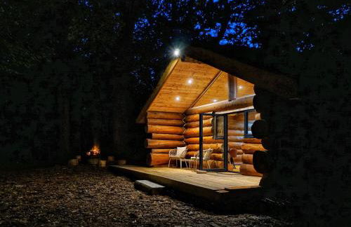 Secluded Hand Crafted Log Cabin - Foto 12