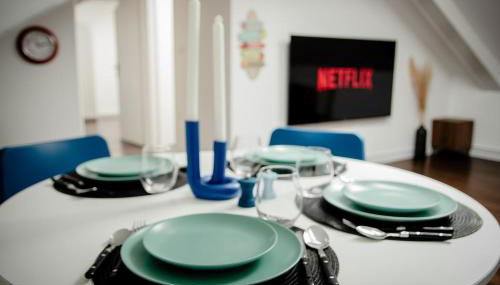 Le Mansardé chaleureux T3 - 2 chambres Netflix WIFI - Foto 5