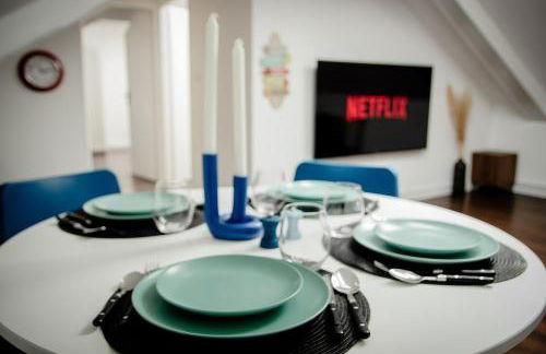 Le Mansardé chaleureux T3 - 2 chambres Netflix WIFI - Foto 5