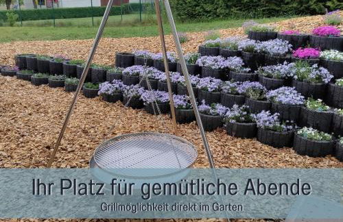 Ferienhaus Höckelheim - Savanna Lodge - barrierefrei - 3 Schlafzimmer-bis 6 Gäste - nahe Göttingen - 100 qm - Babies reisen gratis - Terrasse, Garten & Grill - vollausgestattete Küche mit Spülmaschine - Klimaanlage, Fußbodenheizung & Raffstores - Photo 34