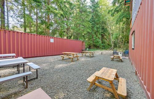 Unique Container Studio with Deck and Fire Pit! - Foto 24