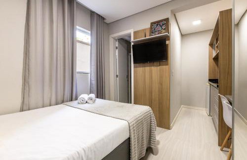 09- Studio lindamente decorado! Ideal para casal!!! - Foto 12