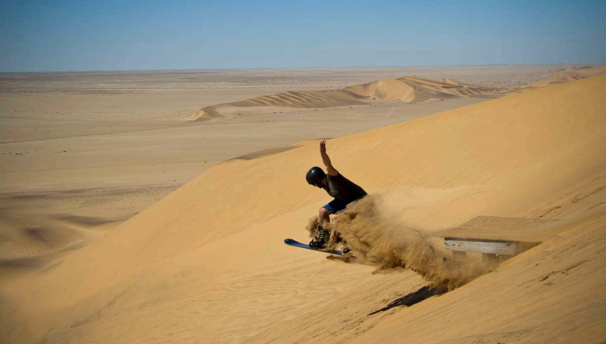 Sandboarding al Cerro Blanco