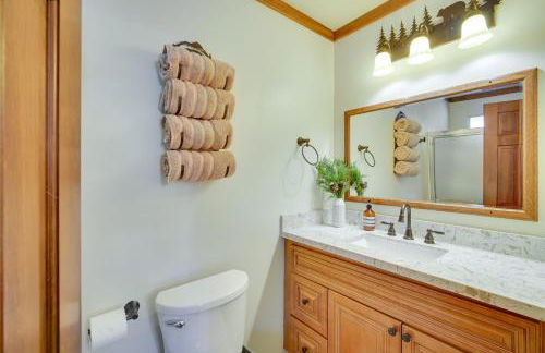 2 Mi to Snow Summit Skiing Big Bear Cabin with Deck - Foto 14