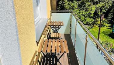 FeWo für 6 Personen WLAN Balkon Parken Stilvoll - Foto 5, Garden view