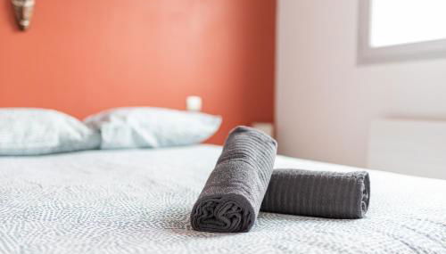 Le Surf : Triplex (T4) parking, rooftop et clim - Foto 4, towels