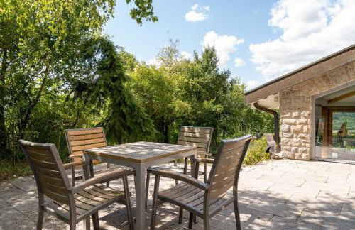 Ferienhaus hoch über dem Taubertal mit fantastischem Weitblick, Dachterrasse, 2000m2 großem Grundstück und Kamin - Foto 45