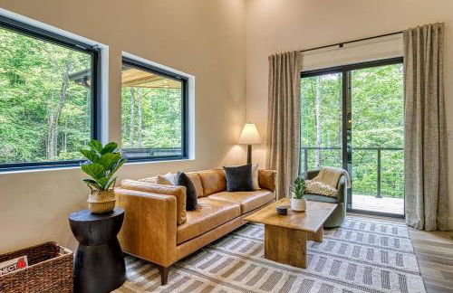 Peaceful Smoky Treehouse| Hot Tub • Hammock • Deck - Foto 14