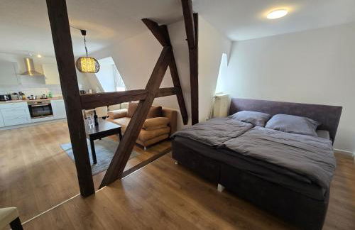 FERIENWOHNUNG 44m2 APARTMENT WOHNUNG im ZITTAUER STADTZENTRUM INNENSTADT INNENRING TOP LAGE MARKT UND RATHAUS NÄHE - Foto 1