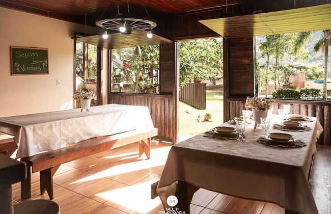 Sítio Morada do Pai com Sinuca e Piscina - Canelinha - SC - Foto 24