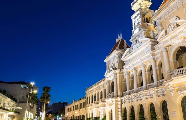 Balade à moto de nuit - Photo 1