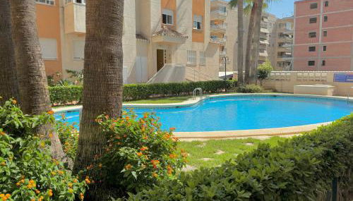 .Apartamento 1a linea de playa + piscina + parking DAIMUS - Foto 2