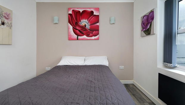 1 Bed Flat - Sleeps 2 - Wifi - Foto 3, Habitación