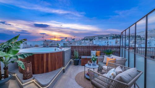 Topfloor Getaway Balcony&hot Tub+acropolis View - Foto 2