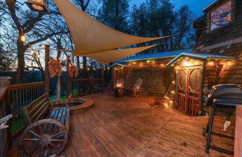 New Listing- Hobbit House @ Yosemite w/spa/firepit/unique - Foto 36