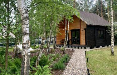 DOMEK W BRZOZACH nad jeziorem z balią na wyłączność - Foto 21