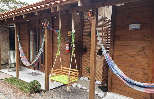 Rumah Pantai cabanas de aluguel - Foto 47