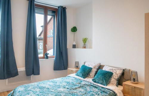 Le Nouveau Saint Waast - Confortable, cosy et équipé - Places gratuites à proximité - Foto 15