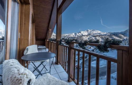 Duplex skis aux pieds, Courchevel 1850, 99m², 6 pers., cheminée, balcons, garage, WiFi - FR-1-631-132 - Foto 17