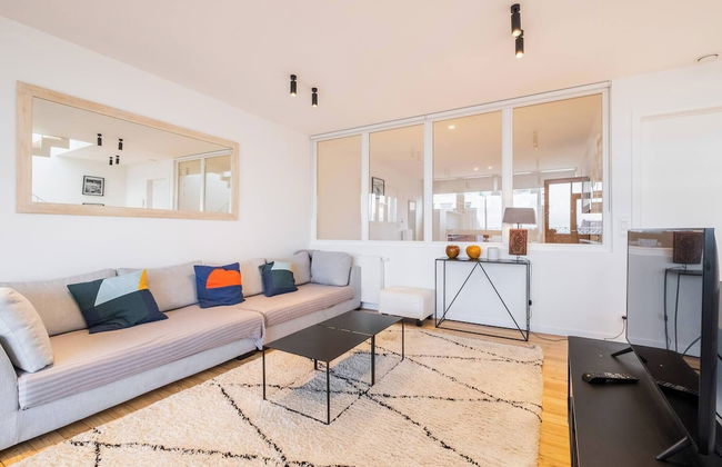 Top Floor New Duplex Stunning View In Trendy St Gilles - Foto 26