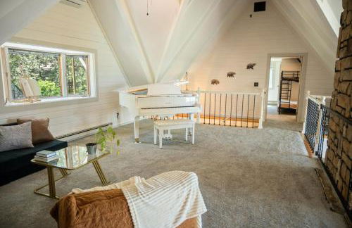 Modern A-Frame Hot Tub Views - Foto 6