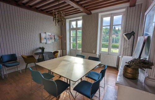 Loue belle demeure dans une grande propriété - 16 couchages, 8 chambres, 320 m2 - 30 min de Vichy - Foto 9