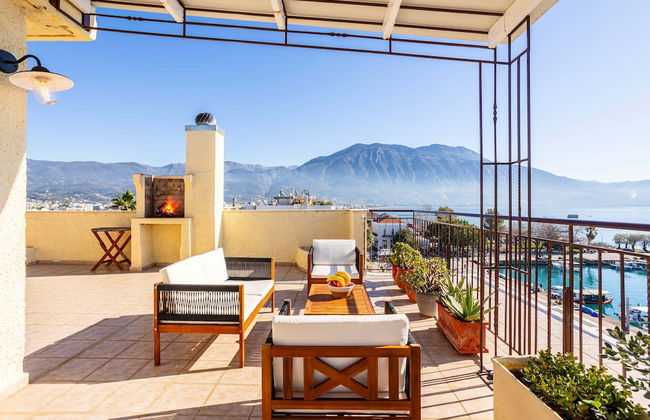 Beachfront Sunny Penthouse - Kalamata Seablisss - Foto 4