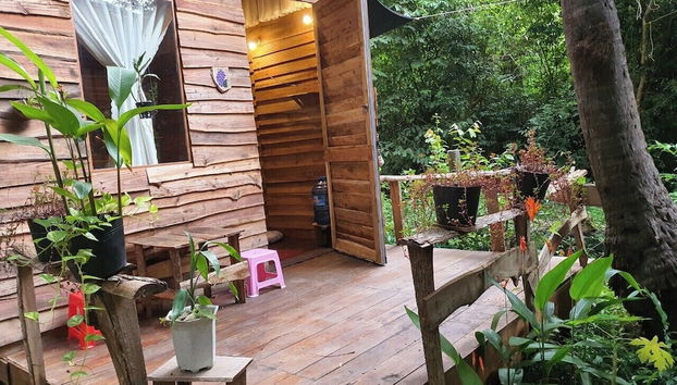 Facciata della struttura