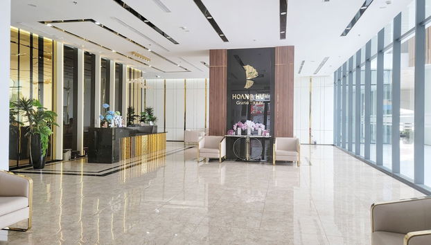 Zona de estar del vestíbulo