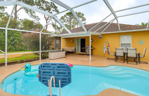 Pool and Fire Pit Family-Friendly Palm Bay Home! - Foto 26