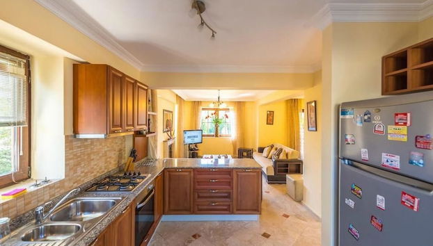 Villa Makri - Foto 4, Cocina básica privada