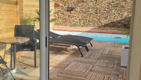 Piscine chauffée privative au Nid de Paulilles - Foto 2, sunbed