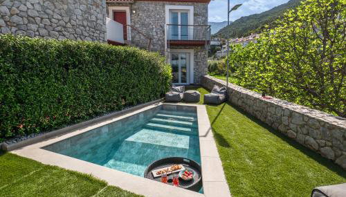 Tyros Boutique Houses Villas - Foto 5, Garden, sunbed, Garden view