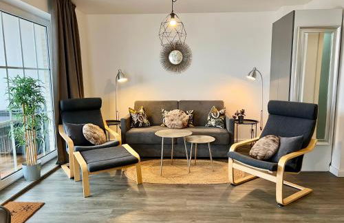 fewo1846 - Strandresidenz Wassersleben KuestenNest - luxuriöses Studioapartment mit Balkon und Meerblick - Foto 4