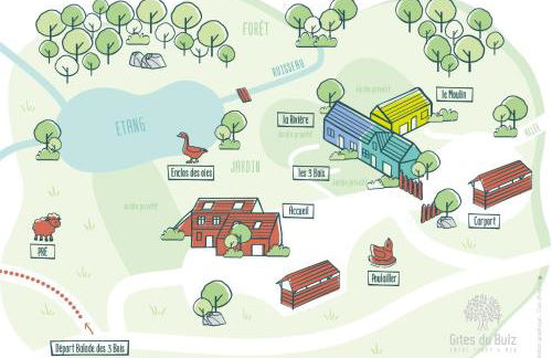 Gîtes du Bulz, en pleine forêt proche de la mer - Photo 45