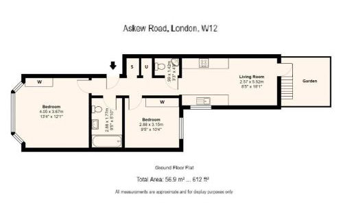 Fantastic 2 Bed Garden Flat In West London - Foto 12