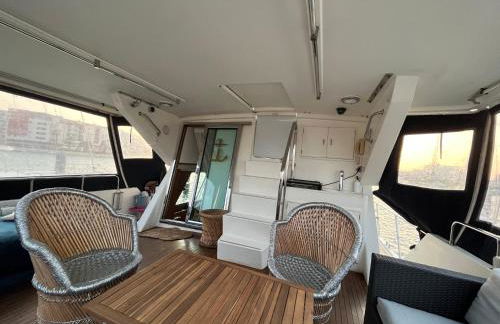 Yacht à quai, suite et cabines, 2 à 8 pers, Sète - Foto 8