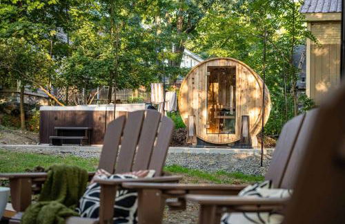 Hudson Valley Hot Tub Sauna Fire Pit Games - Foto 60