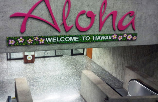 Traditioneller Lei-Gruß auf Kauai - Foto 1