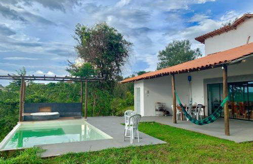 RANCHO NATURE piscina e hidromassagem no LAGO CORUMBÁ 4 ALEXANIA - Foto 18