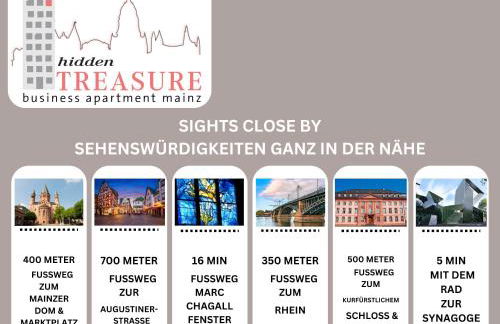 Hidden Treasure Mainz Altstadt - Rheinblick & Parkplatz im Haus - Foto 36
