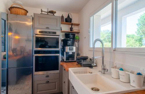 "LA VILLA DES HAUTES MERS" Villa 4 étoiles, 10 personnes, piscine privée chauffée, parc arboré, proche plage et marais - Foto 17