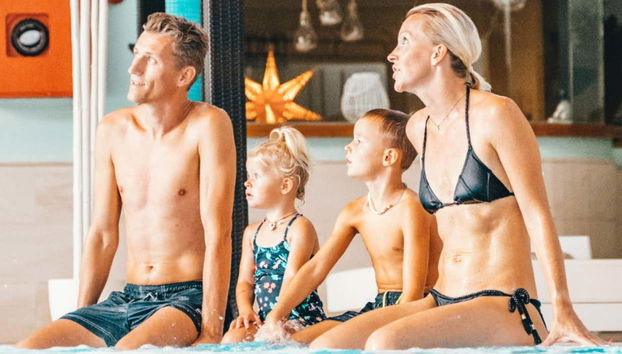 Aproveitando o Aqua Club Termal em família
